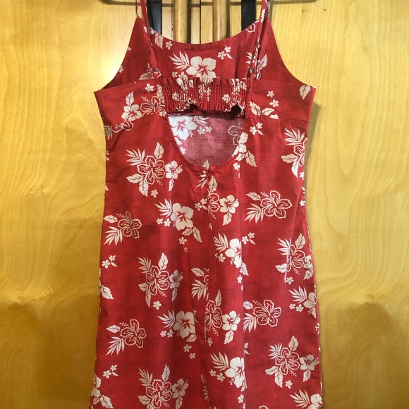 Wild Fable Women’s Red Floral Sun Dress in Size Large - Picture 3 of 5